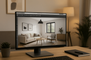 la modélisation 3d, outil incontournable des architectes d’intérieur